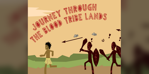 Cover image for Journey Through the Blood Tribe Lands