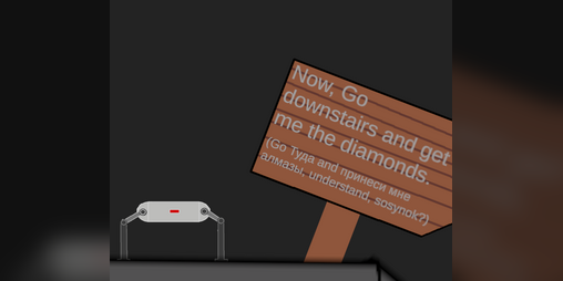 Cover image for A robot with funny physics goes down for a diamond