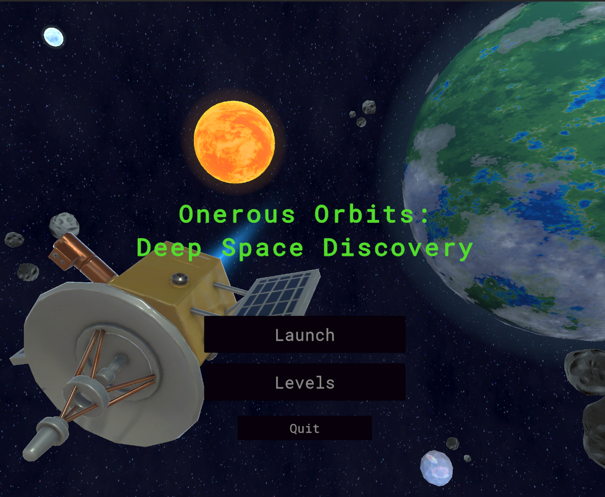 Cover image for Onerous Orbits: Deep Space Discovery