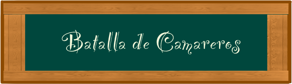 Batalla de camareros