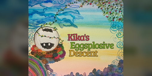 Cover image for Kika's Eggsplosive Descent