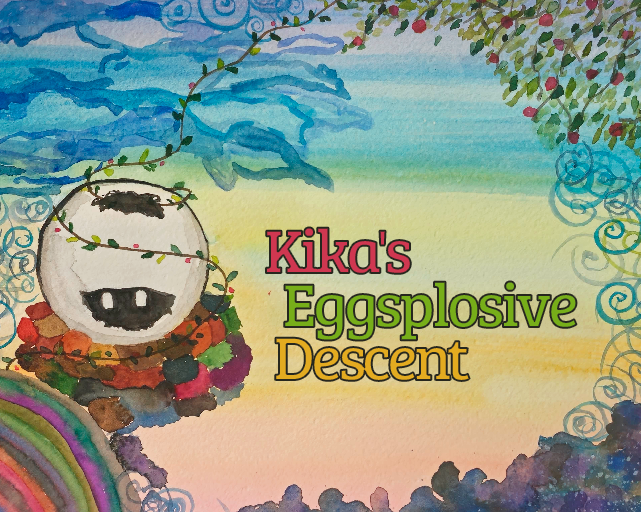 Cover image for Kika's Eggsplosive Descent