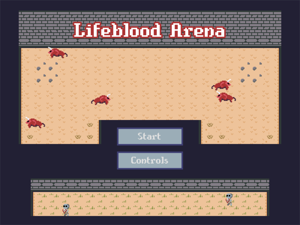 Cover image for Lifeblood Arena