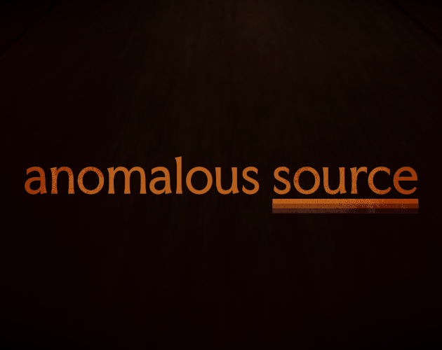 Cover image for anomalous source