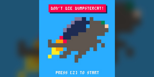 Cover image for Don't Die, Dumpstercat!