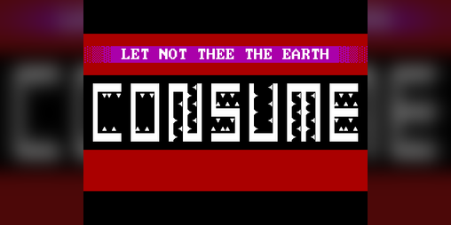 Cover image for Let Not Thee the Earth Consume