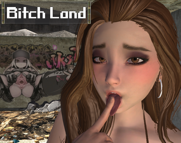 Cover art for Bitch Land by Breakfast5 — adult visual novel