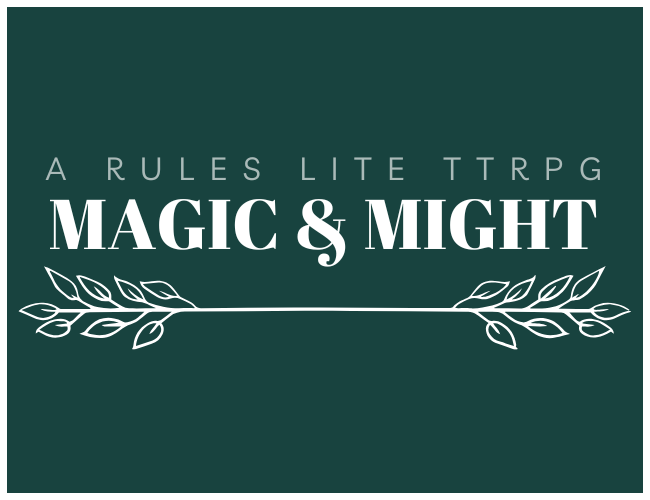 Cover image for Magic & Might