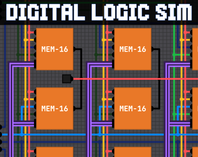 Digital logic sim by sebastian lague