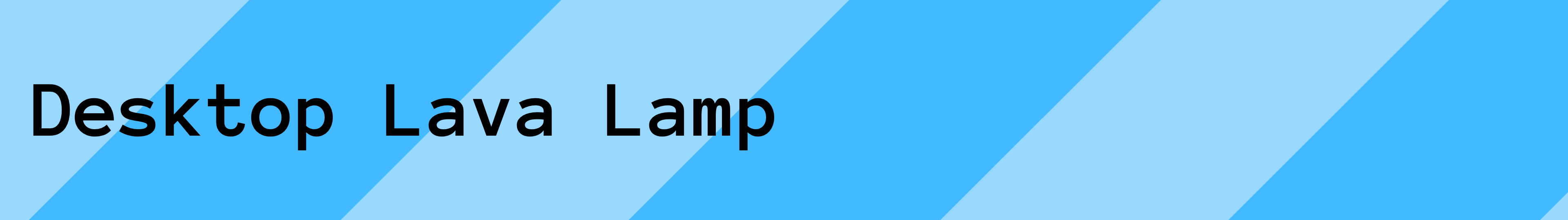 Desktop Lava Lamp