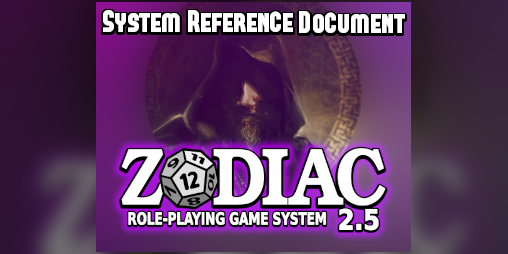 Cover image for Zodiac 2.5: System Reference Document - castellano