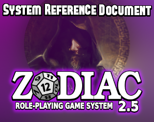 Cover image for Zodiac 2.5: System Reference Document - castellano