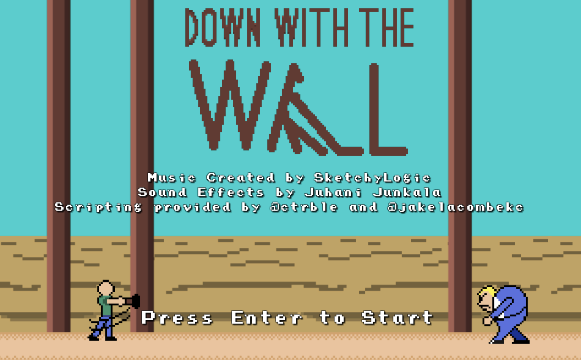 Cover image for Down With The Wall