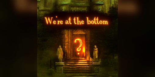 Cover image for We're at the bottom
