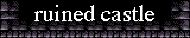 Ruined Castle Tileset