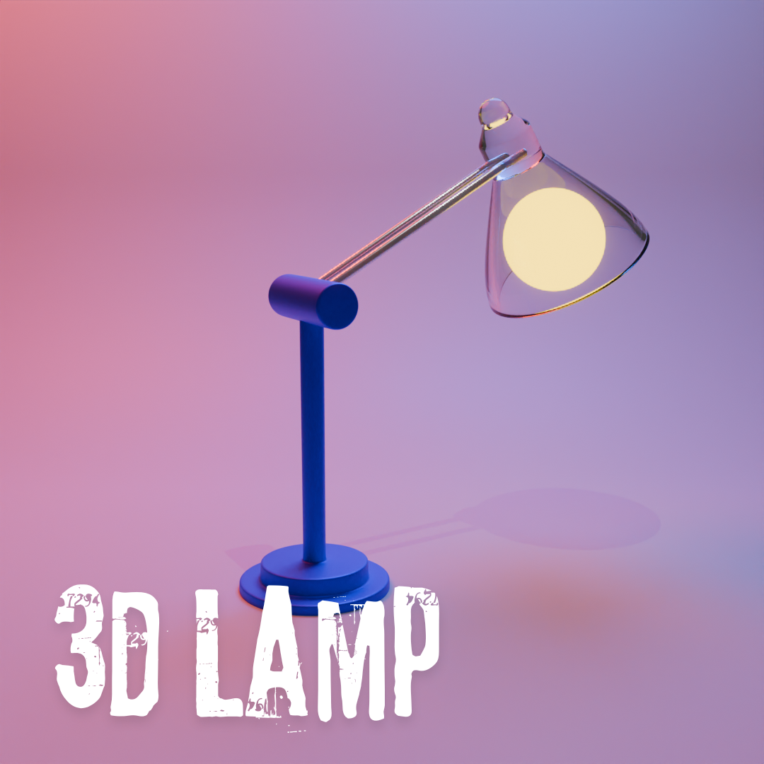 Study Lamp ( 3D Game Object ) by Molotov Kittens