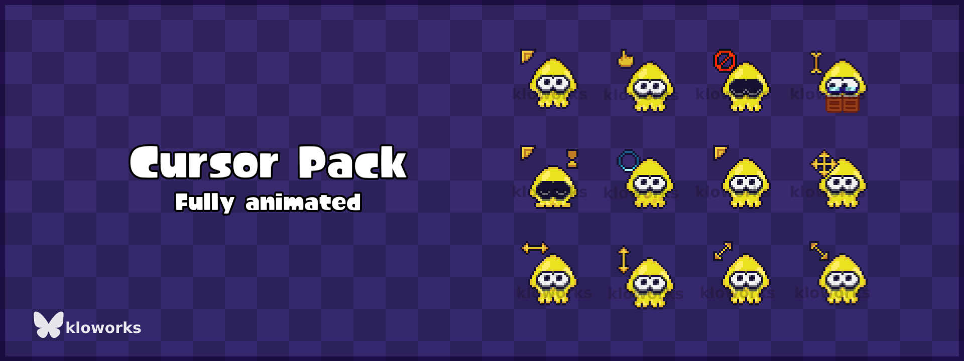 Squid Cursor pack