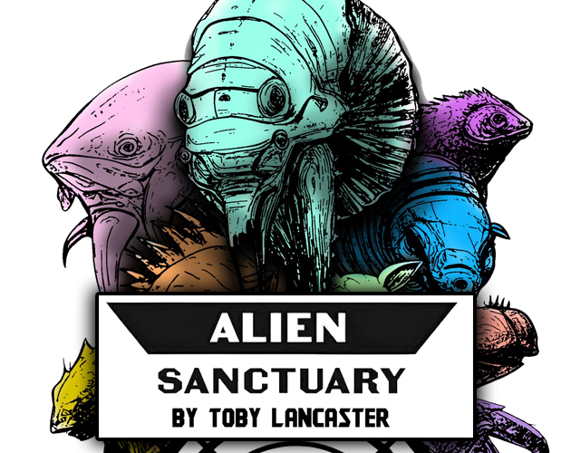 Cover image for Alien Sanctuary - A Solo Player Game