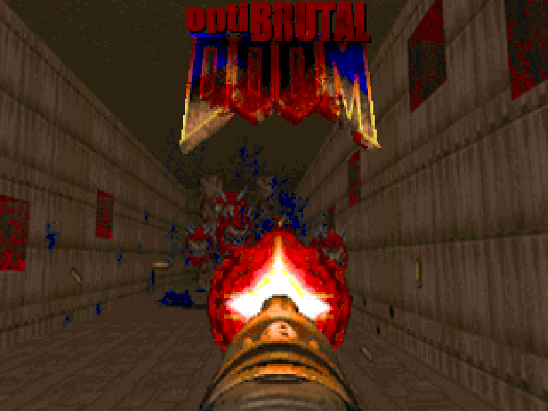 Cover image for optiBRUTAL DOOM