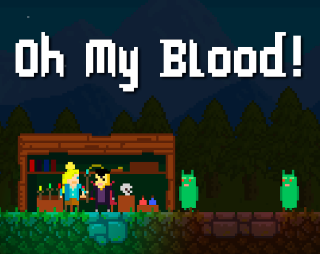 Cover image for Oh my blood!