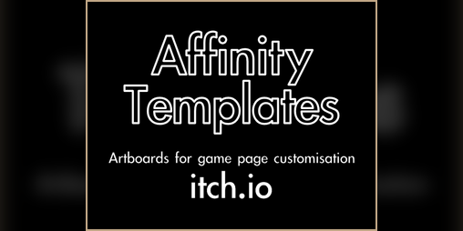 Cover image for Itch.io Page Customisation Template