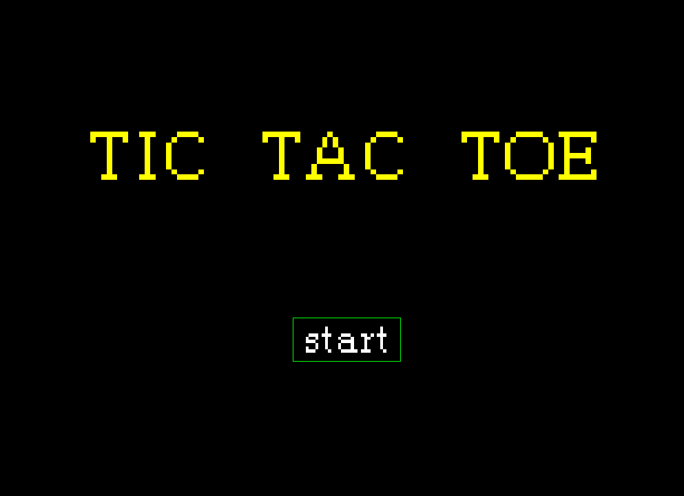 Tic-Tac-Toe