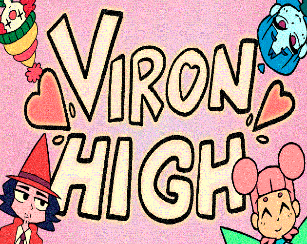 Cover image for Viron High - Visual Novel