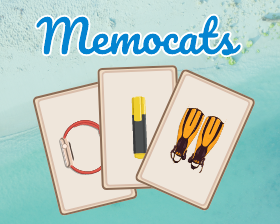 Memocats: a traditional memory game with matching cards.