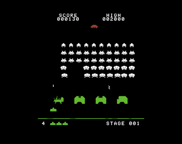 Space Invaders (1999, PC CD-ROM) : Activision : Free