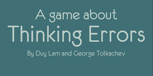 Cover image for Thinking Errors