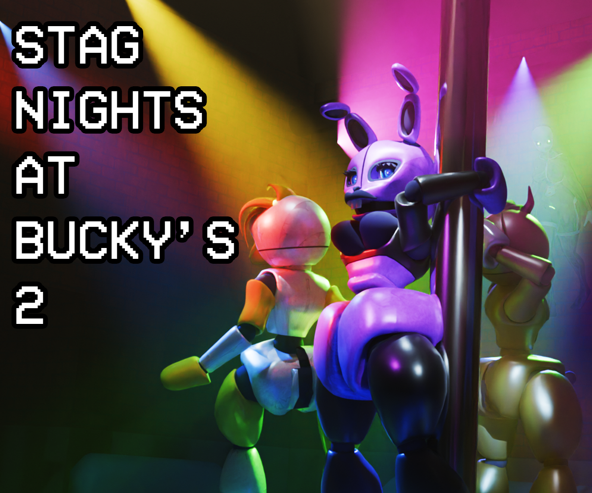 Cover art for Stag Nights At Bucky's 2, an adult visual novel by Dr Morningwood