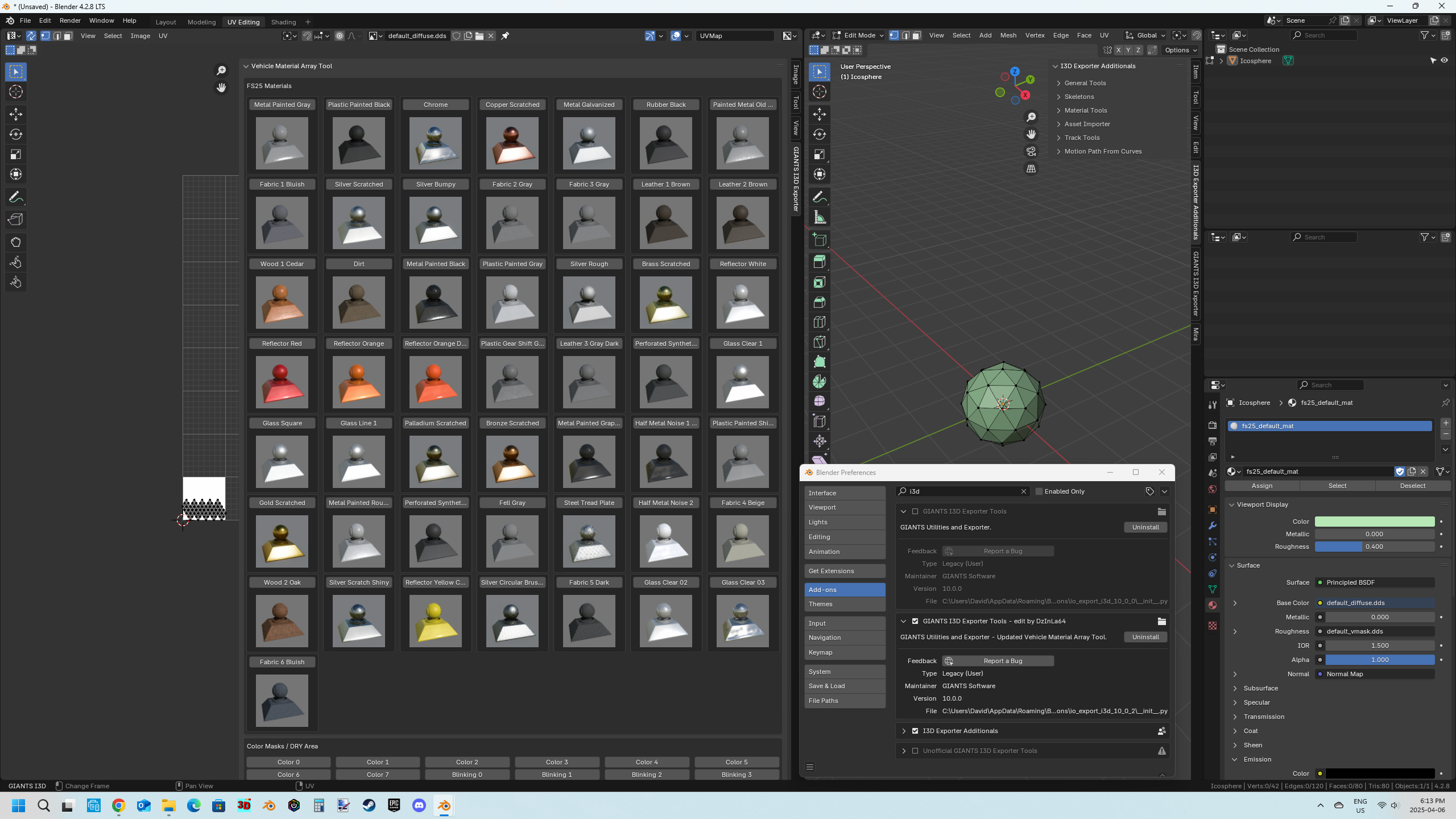 Blender Exporter Plugins V10 Edit for FS25