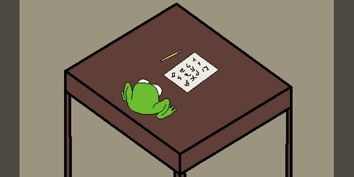 Cover image for Frogland's Math Test