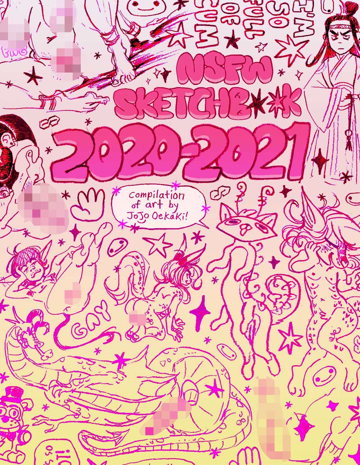 Cover image for NSFW Sketchbook 2020-2021
