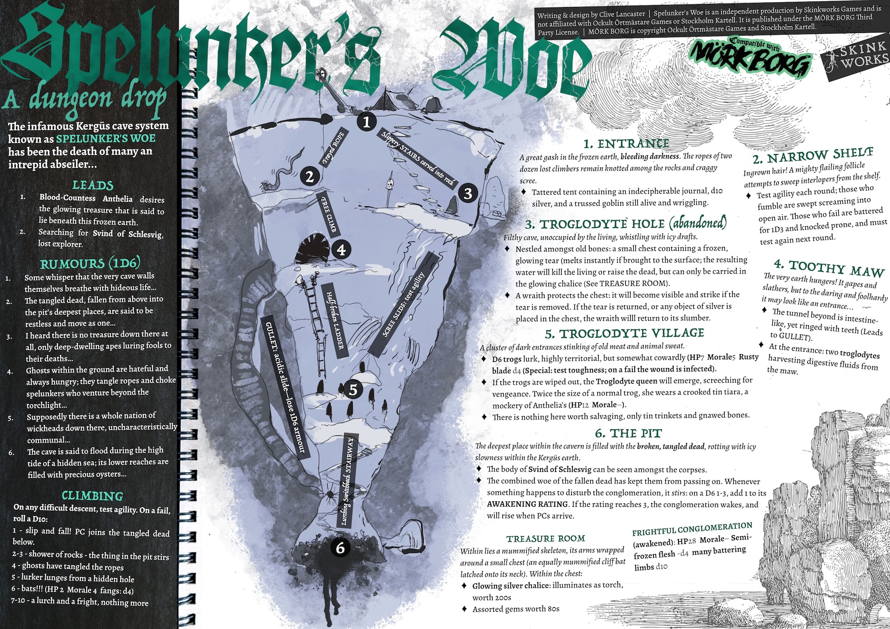 Cover image for SPELUNKER'S WOE