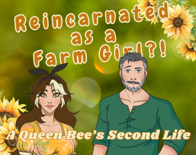 Cover image for Reincarnated as a Farm Girl?!: A Queen Bee's Second Life