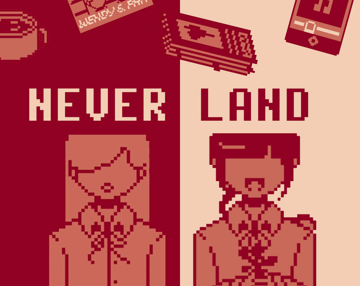 Cover image for NEVER LAND