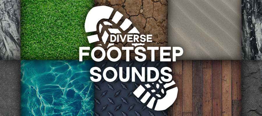 Diverse Footstep Sounds