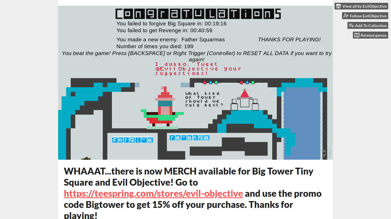 Big Tower Tiny Square 2 - Embark on a Challenging Adventure