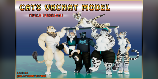 Cover image for Feline VRchat Model