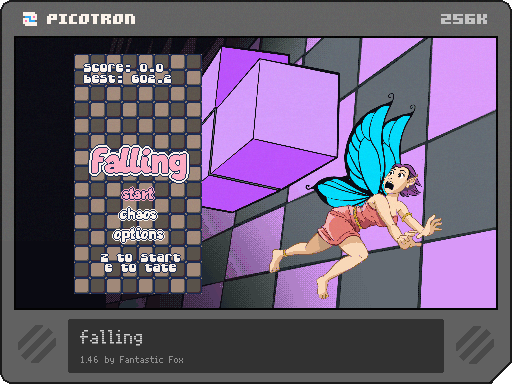 Cover image for falling