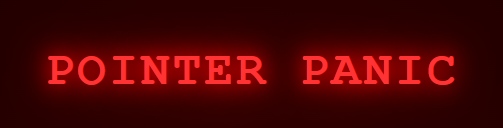 Pointer Panic
