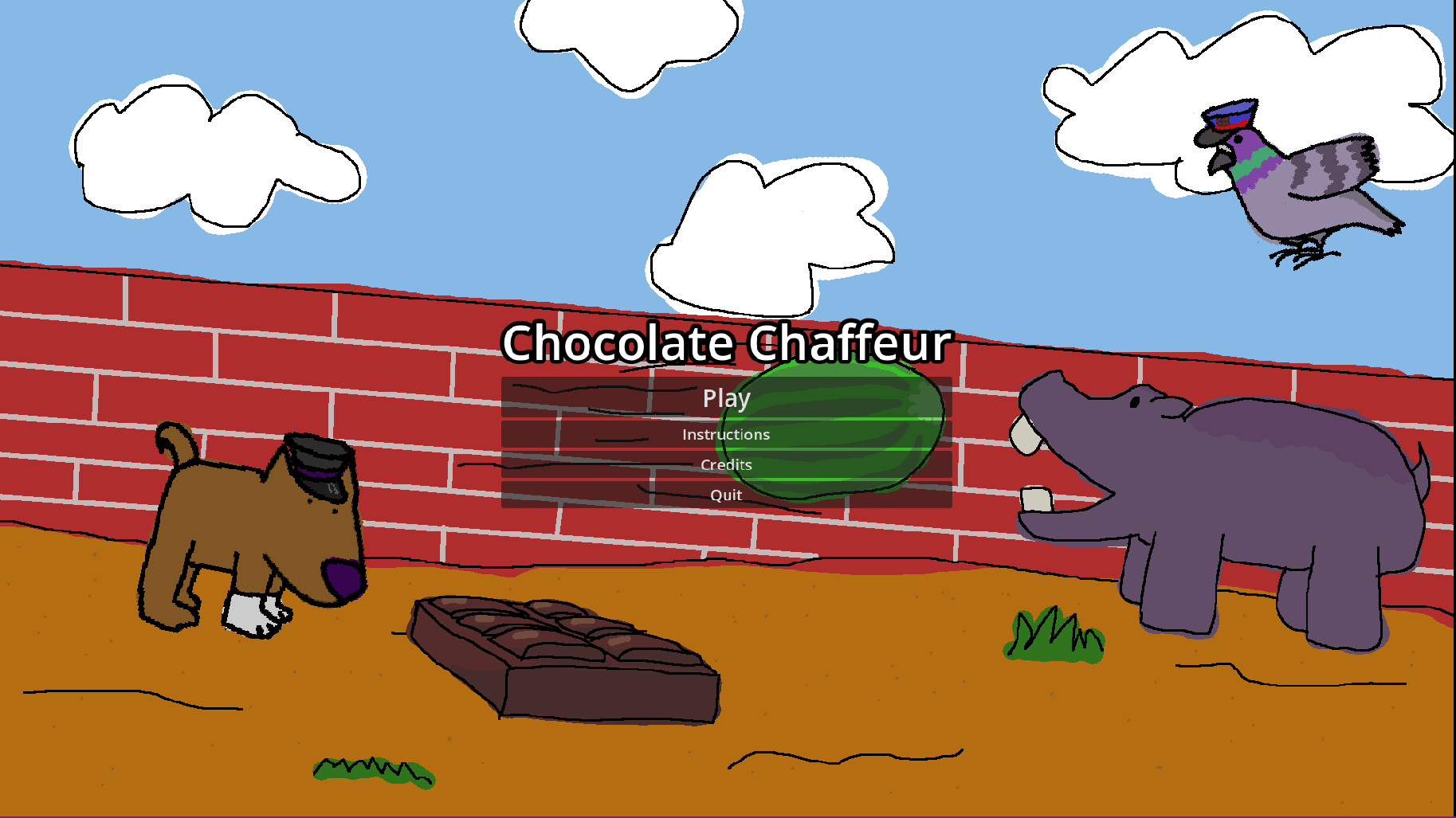 MCS1653 Project 3 Puzzle Game: Chocolate Chaffeur