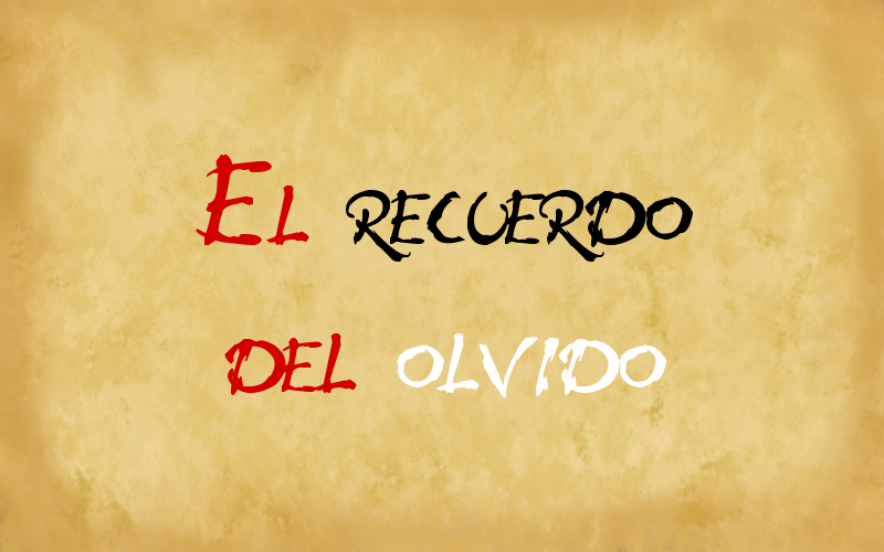 Cover image for El recuerdo del olvido