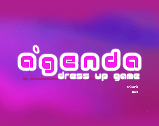 A'GENDA: Dress Up Game (browser edition)