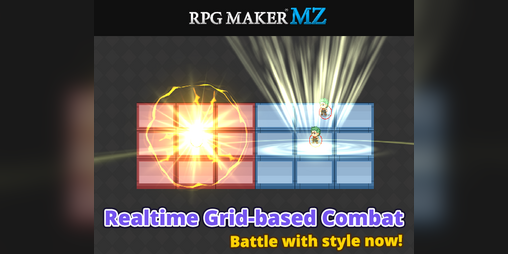 Cover image for RPG Maker MZ - Real-time Grid-based Combat
