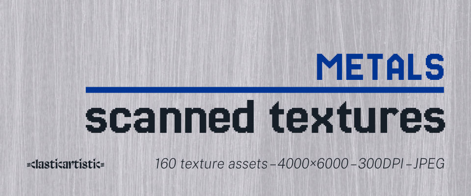 Scanned Textures – Metals