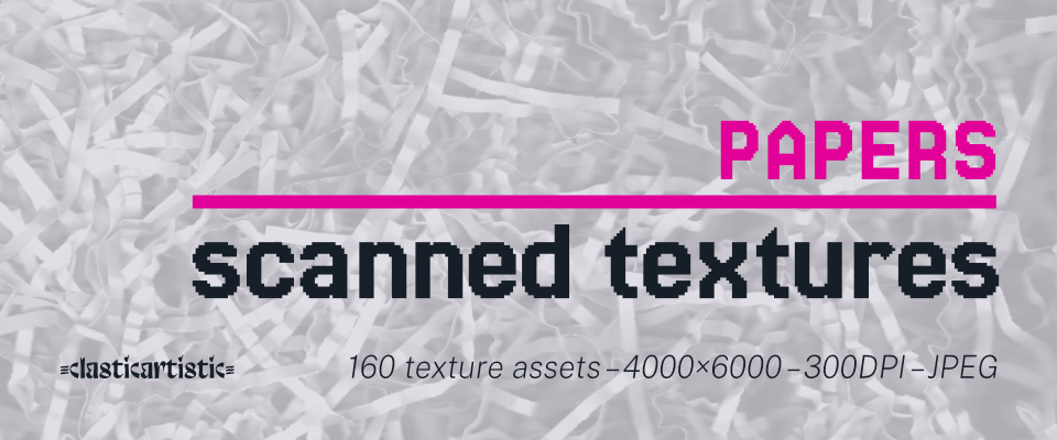 Scanned Textures – Papers