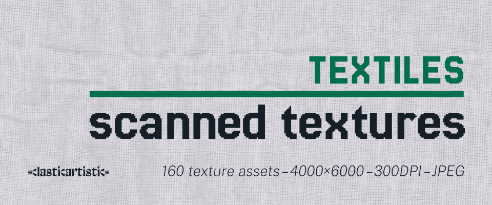 Scanned Textures – Textiles