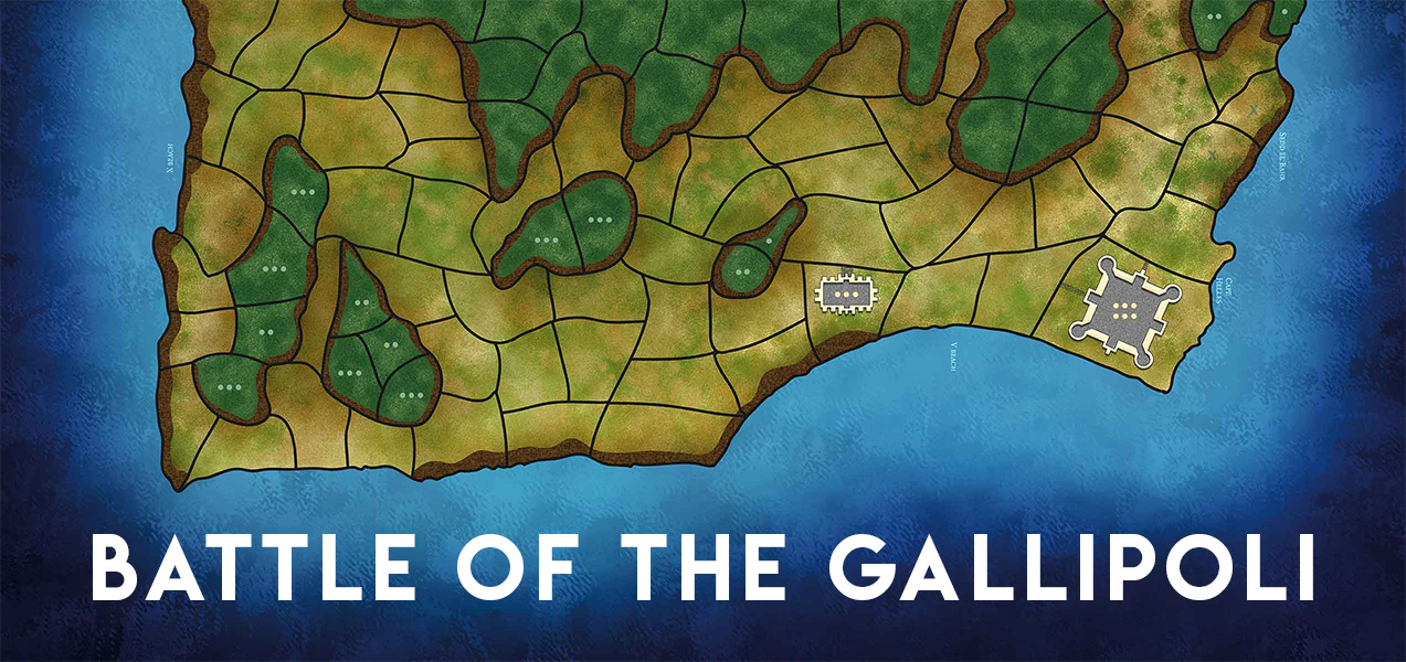 Battle of the Gallipoli (Board Game)